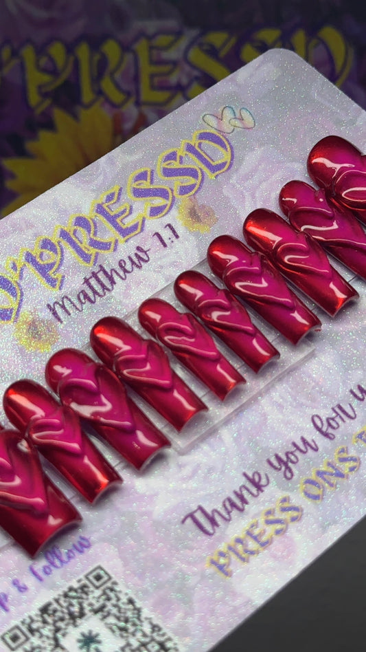 Red Chrome Pynk Aura